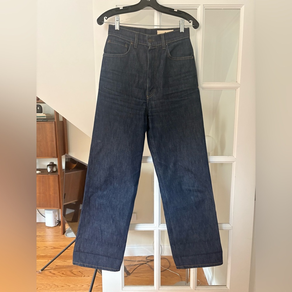 SOLD*** Imogene + Willie Catherine dark indigo 100% cotton high rise jeans